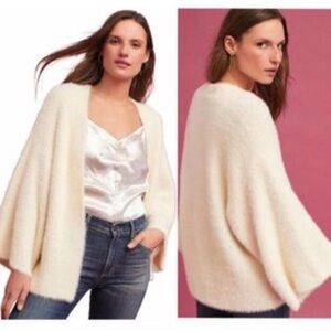 NWT Sleeping On Snow Size White Cream Women's Cardigan Sweater